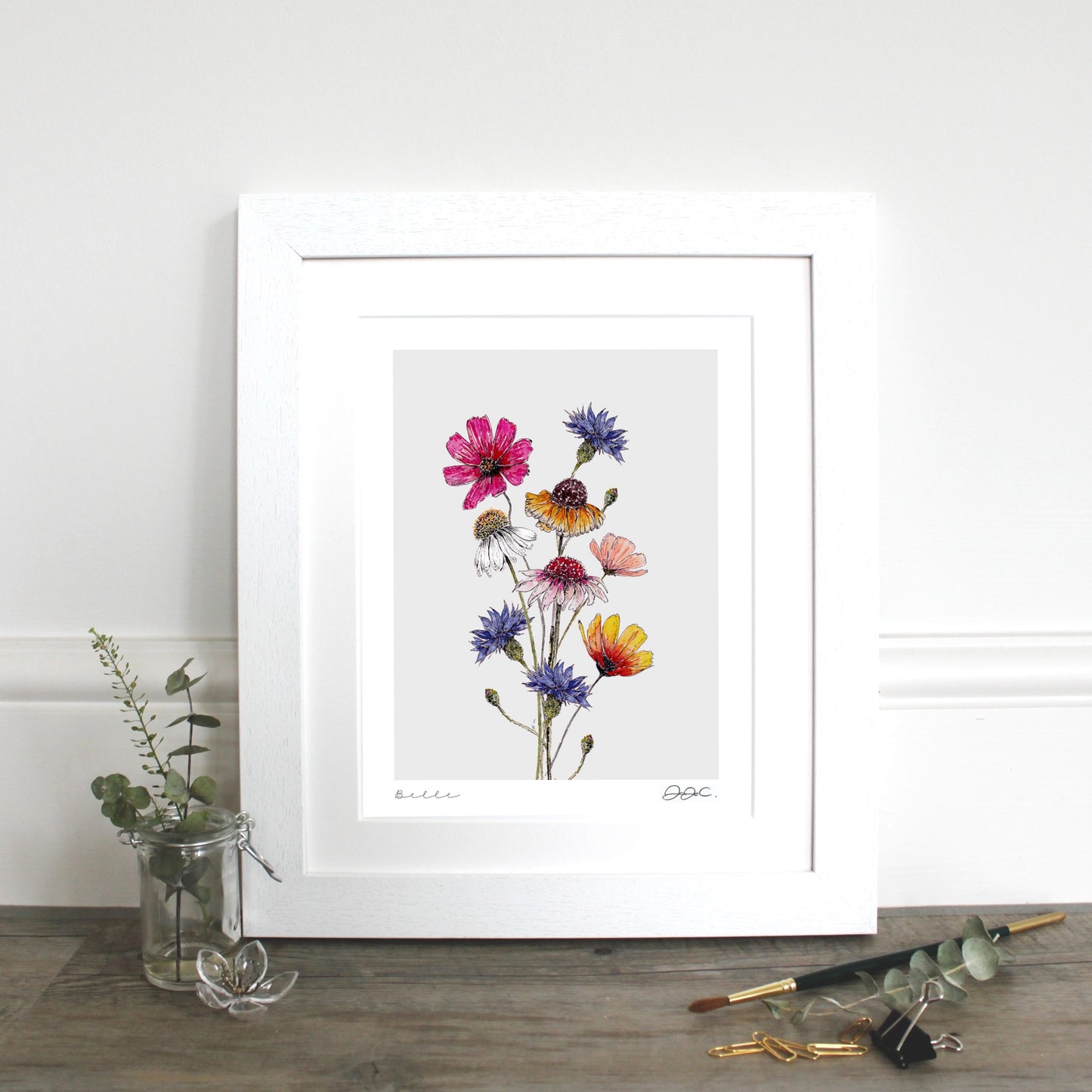 Belle 10x12" Fine Art Print