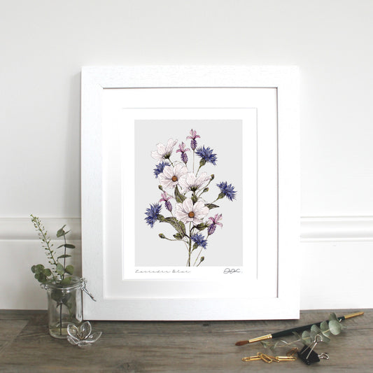 Lavender Blue 10x12" Fine Art Print