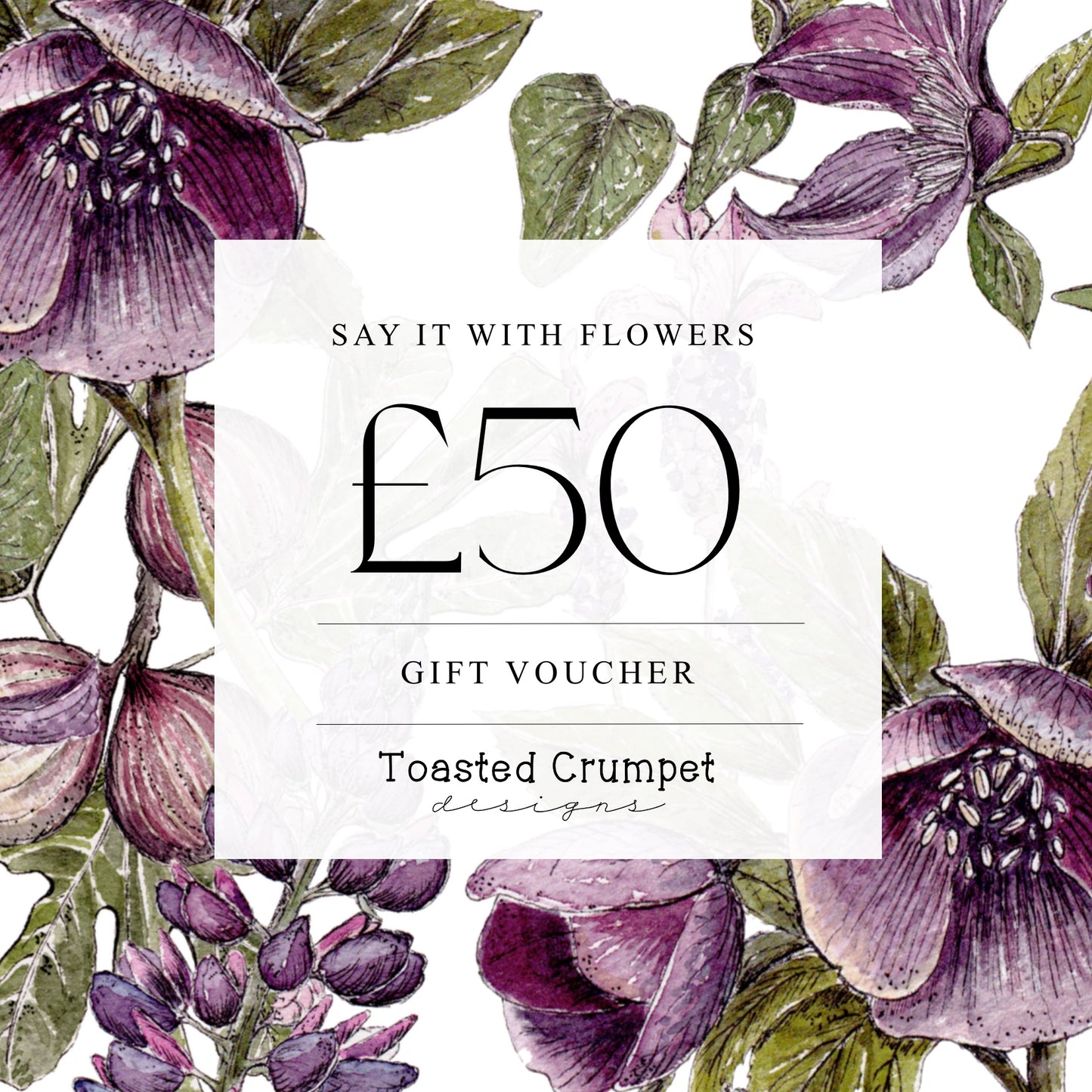 Toasted Crumpet Digital Gift Voucher - £50