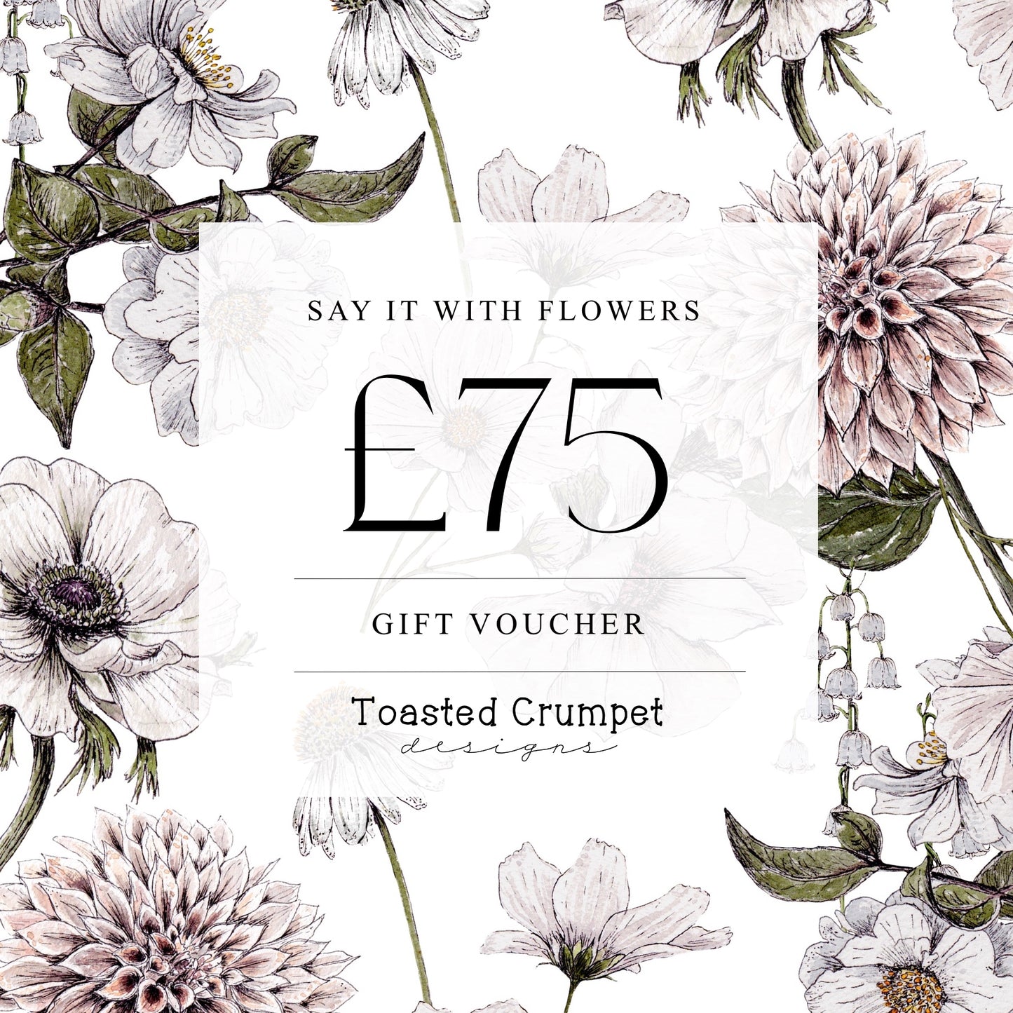 Toasted Crumpet Digital Gift Voucher - £75