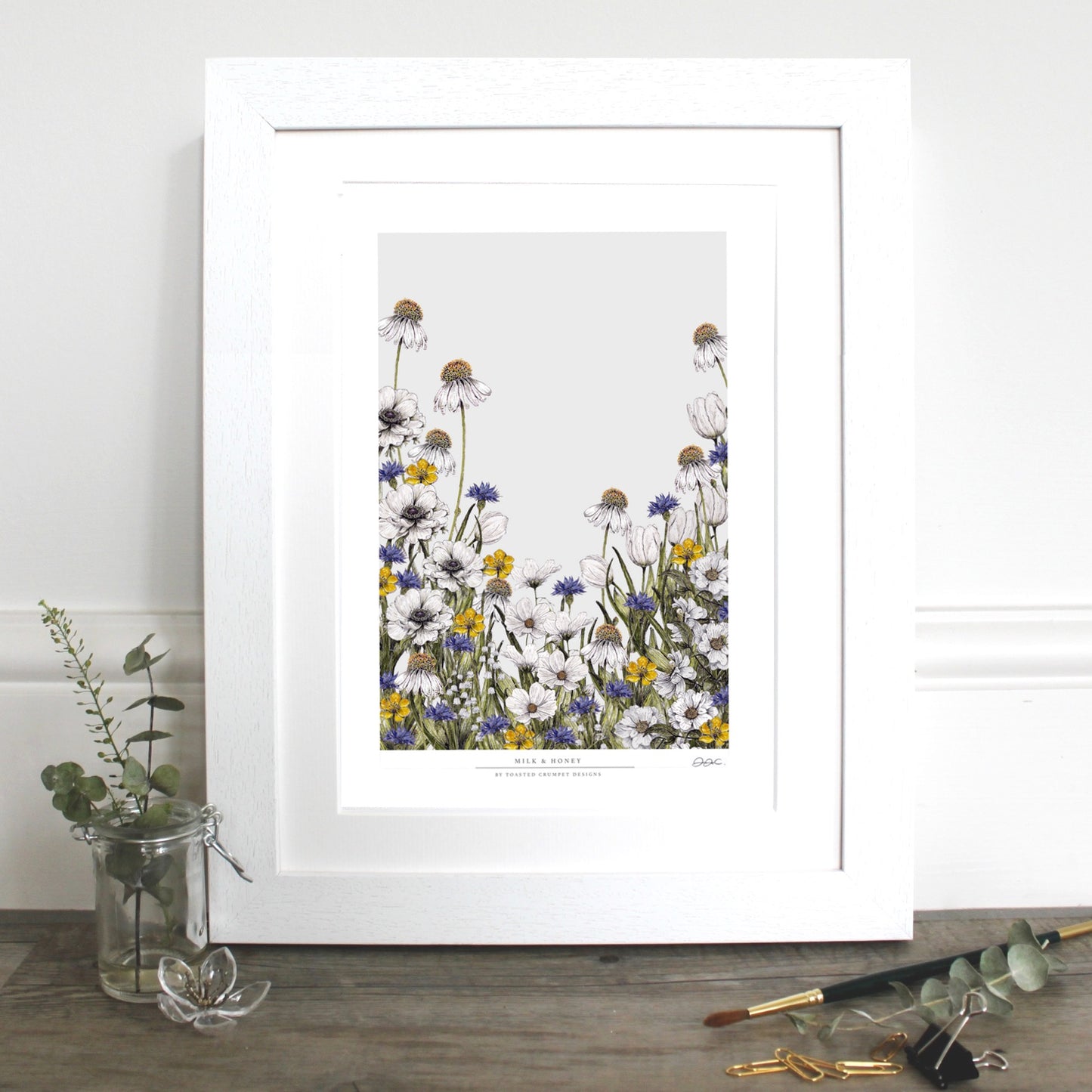 Milk & Honey 12x16" Fine Art Print