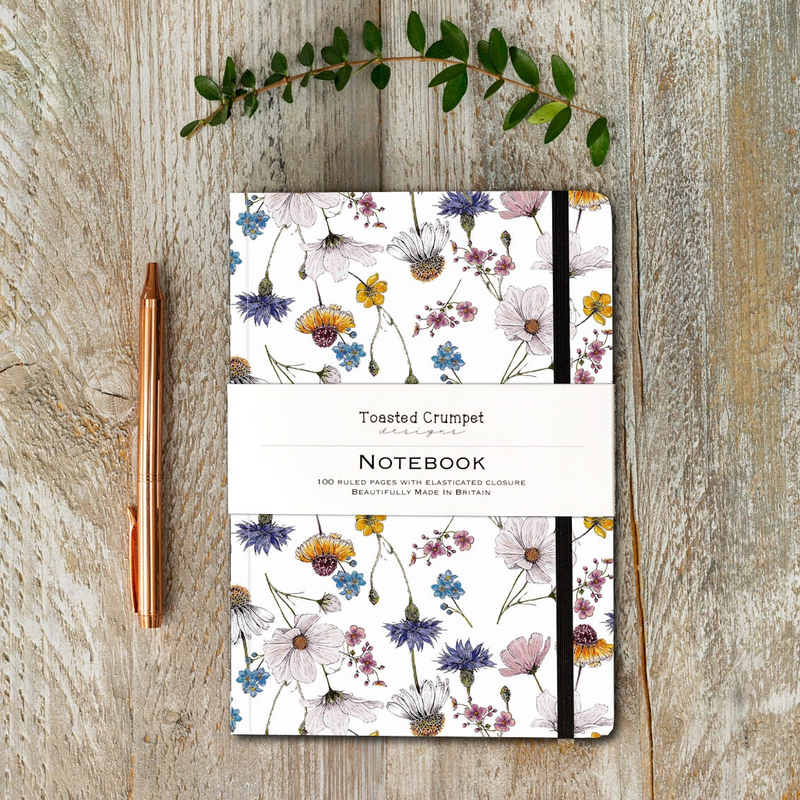 The Regency Gardens (Pure) A5 Lined Notebook