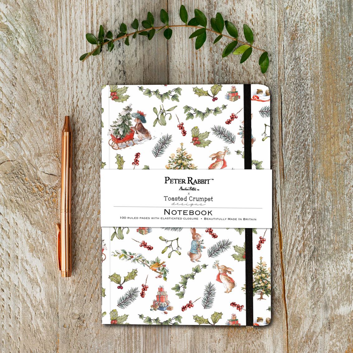 Peter Rabbit "A Winter's Tale" (Pure) A5 Lined Notebook