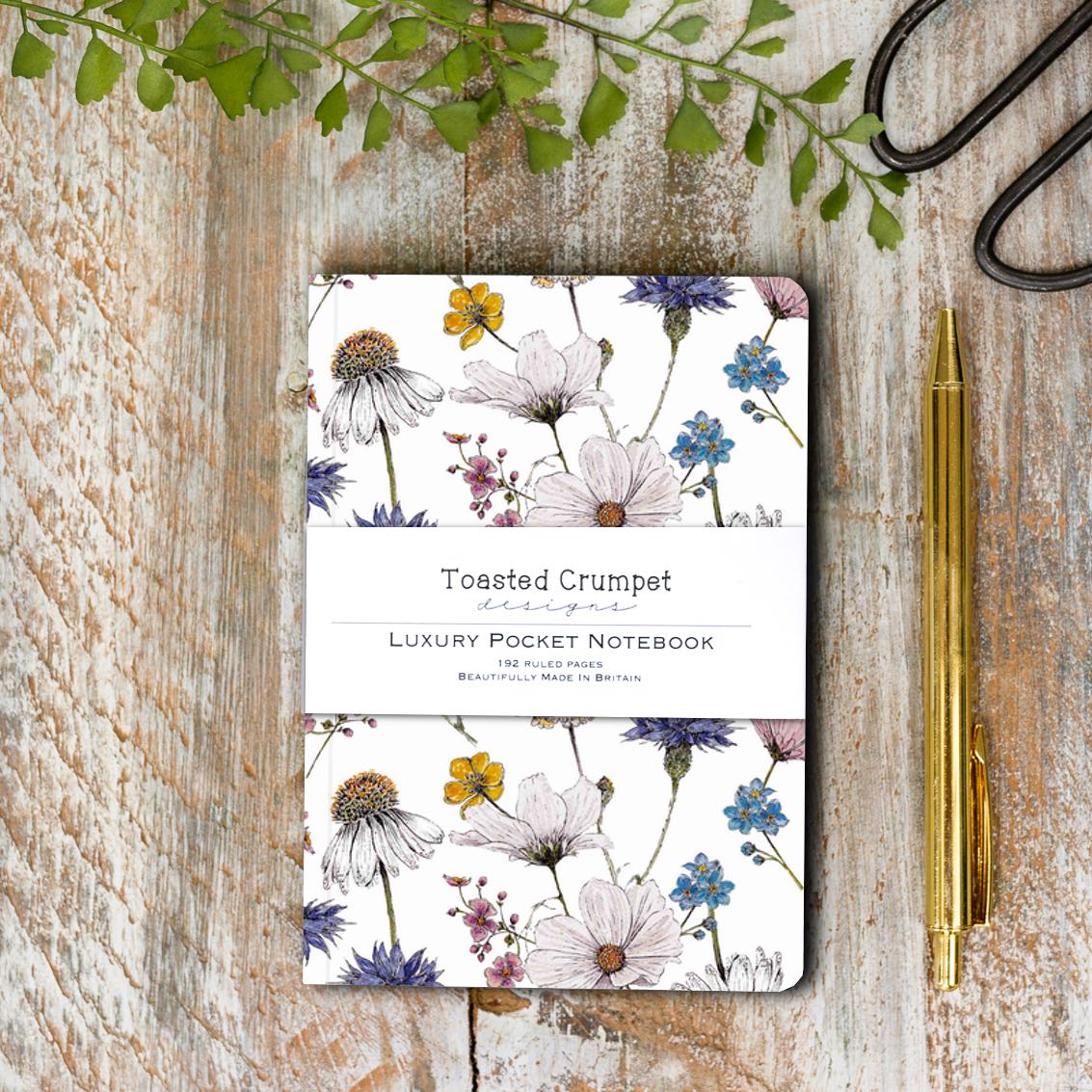 The Regency Gardens A6 Lined Pocket Notebook