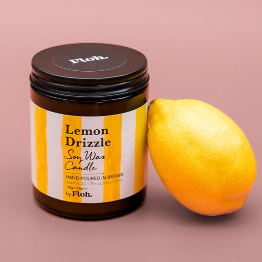 NEW! Lemon Drizzle Apothecary Candle
