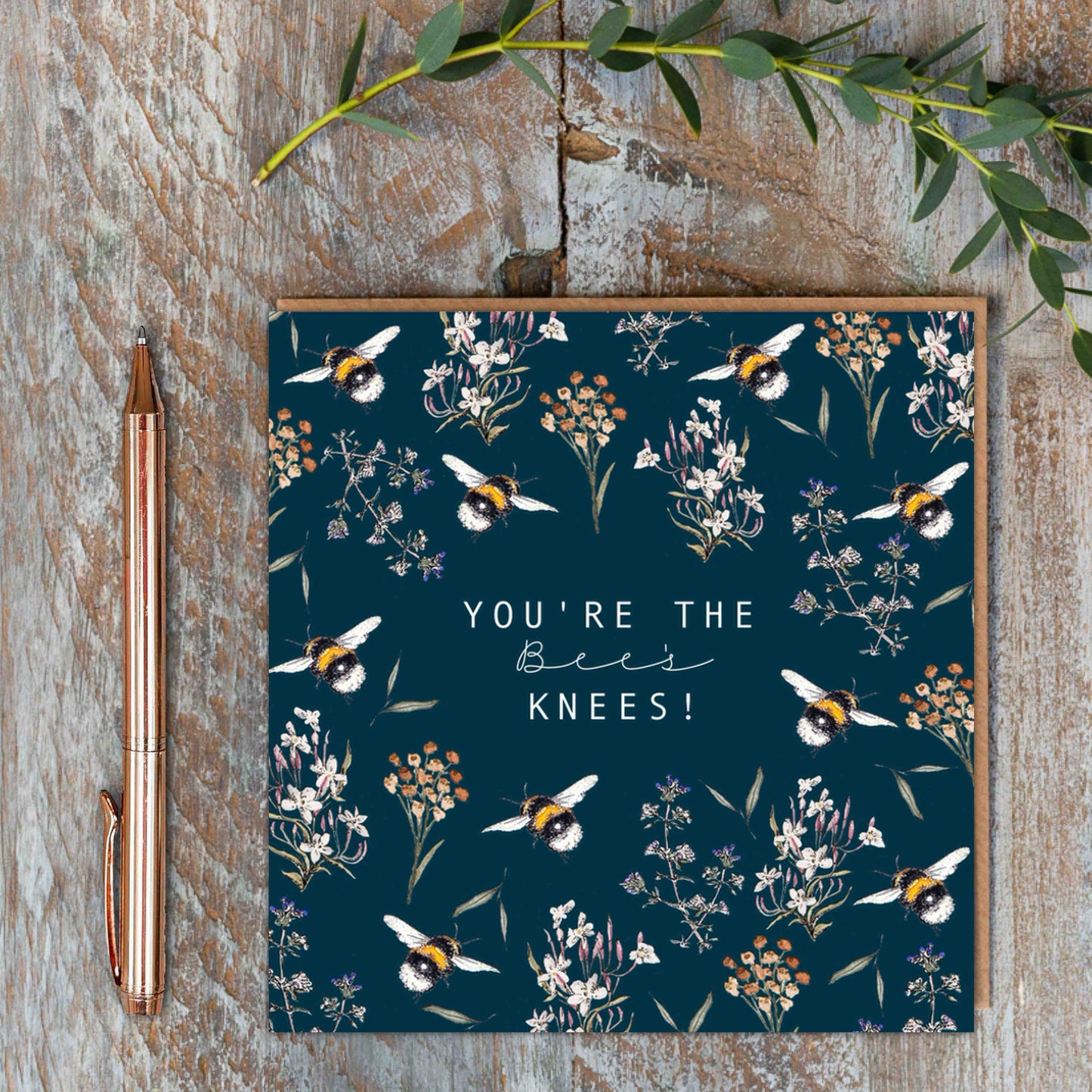 You're the Bee's Knees Card (Cello-Free)