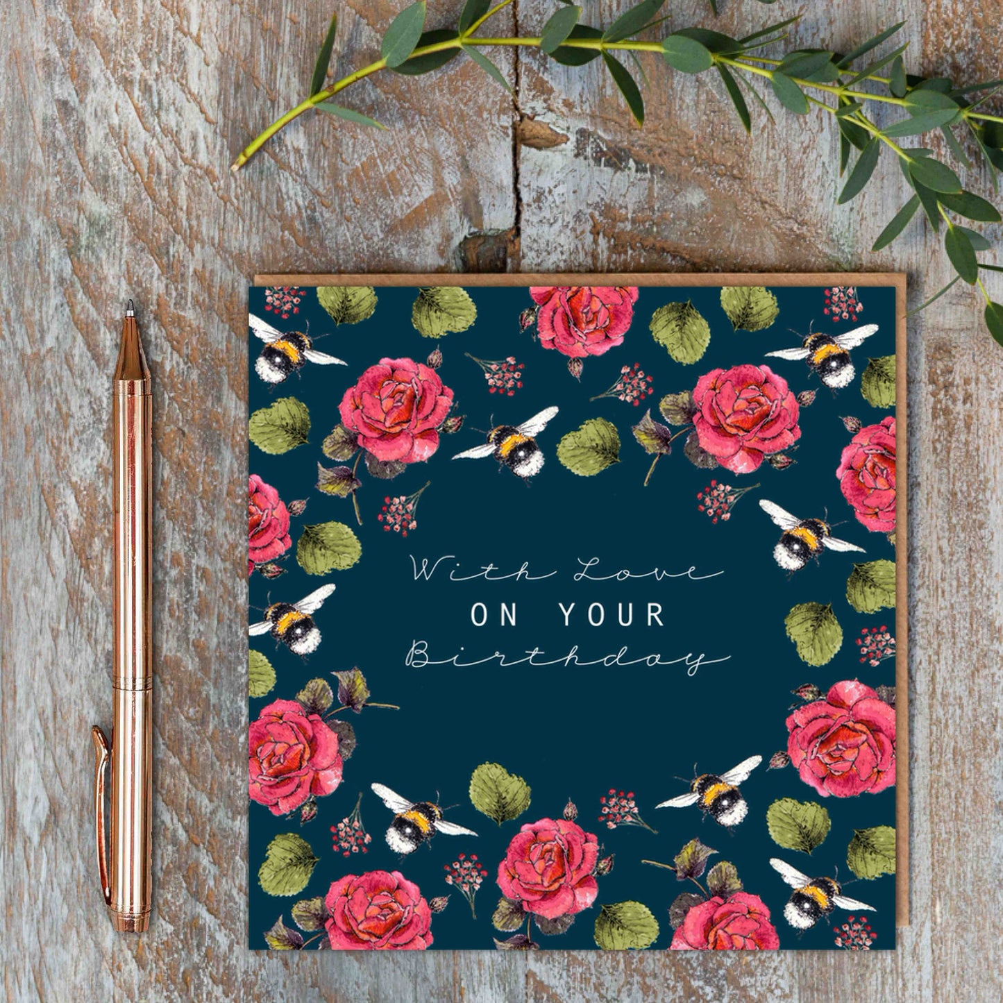 With Love on Your Birthday Card (Cello-Free)