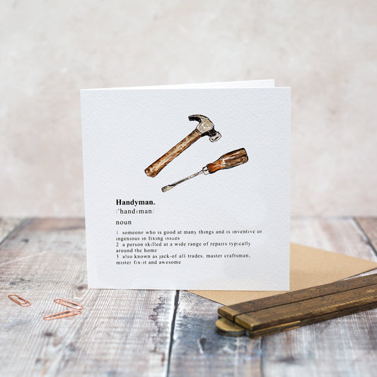Handyman Card (Cello-Free)