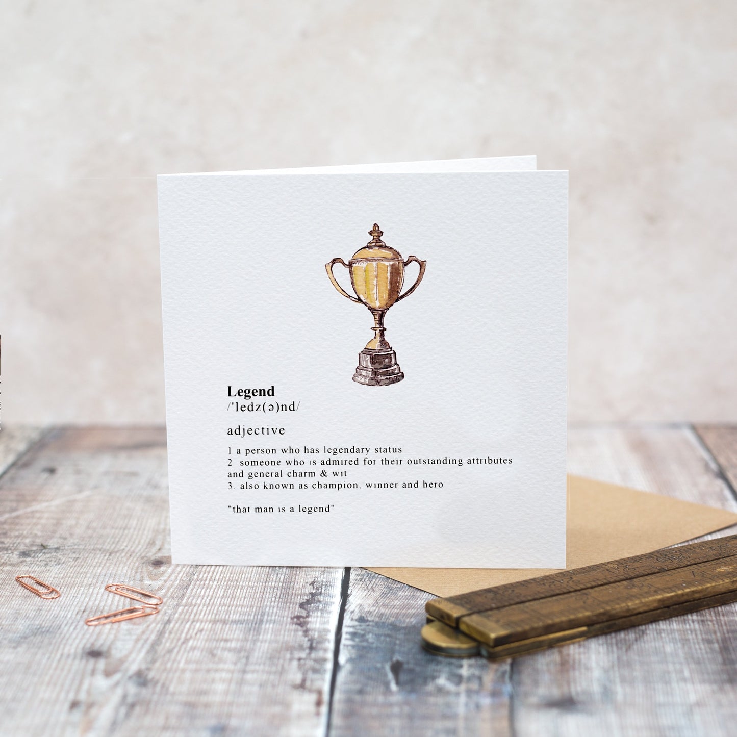 Legend Card (Cello-Free)