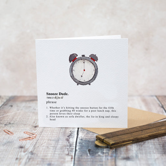 Snooze Dude