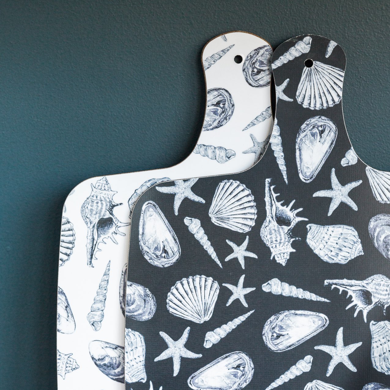 Inky Shells Large Double Sided Chopping Board