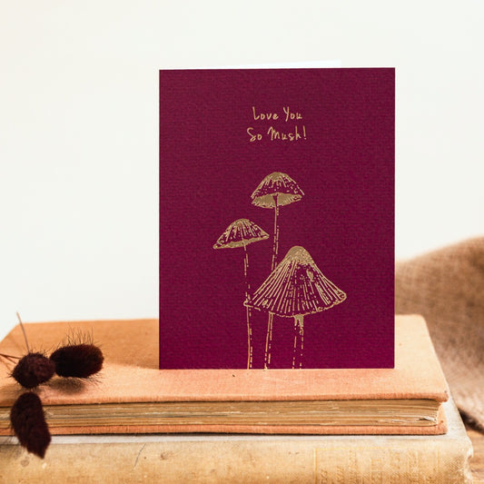 Love You So Mush Card (Cello-Free)