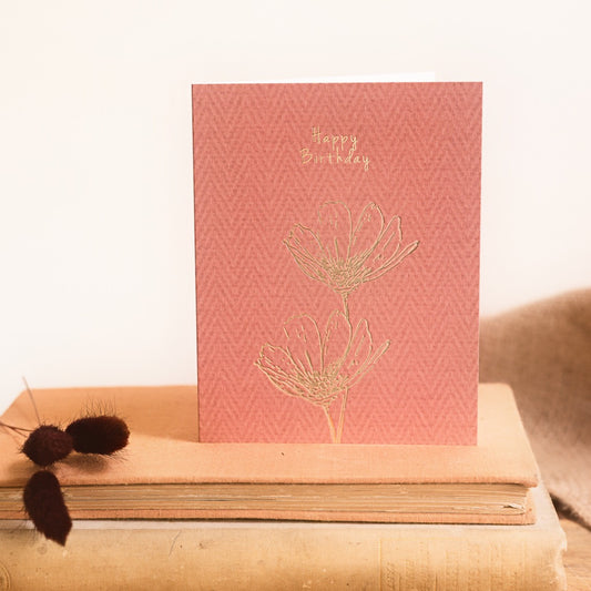 Happy Birthday Card (Cello-Free)