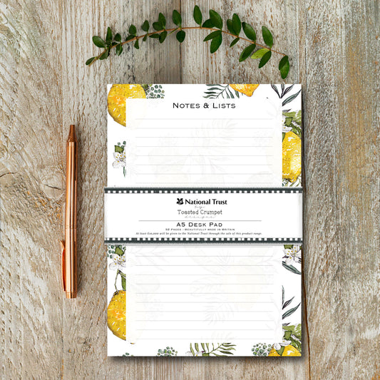 NEW! Lemon (Pure) A5 Desk Pad (available for dispatch from Jan 2026)