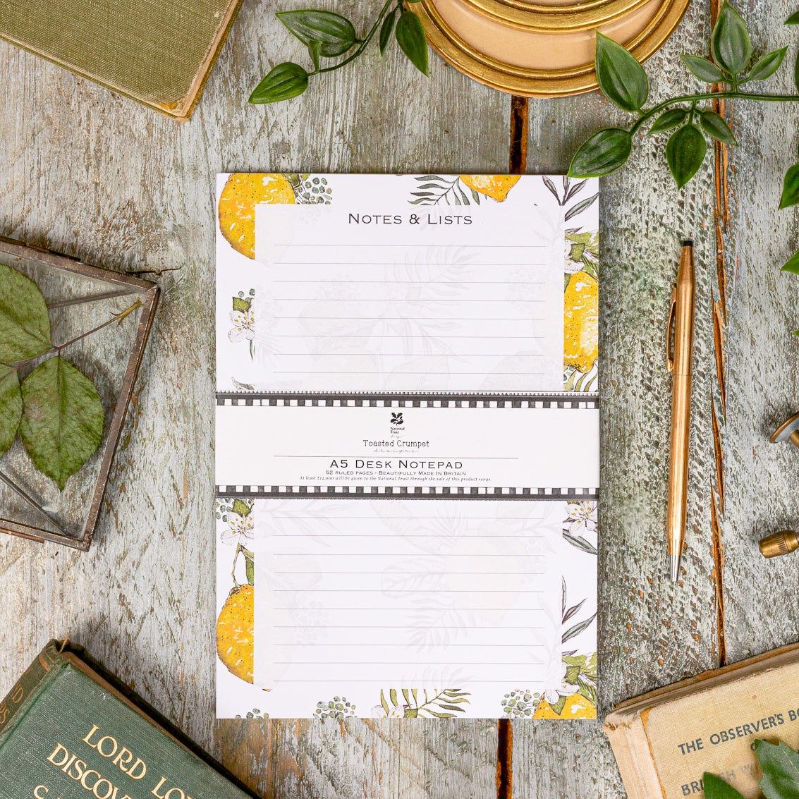 NEW! Lemon (Pure) A5 Desk Pad