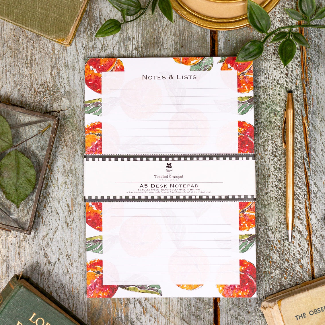 NEW! Peaches (Pure) A5 Desk Pad