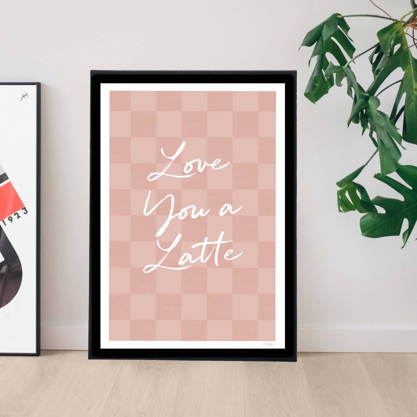 NEW! Love you a Latte A3 Digital Print (available for dispatch from July 2026)