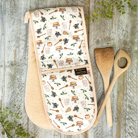 It's Cake Time (Pure) Cotton Double Oven Glove