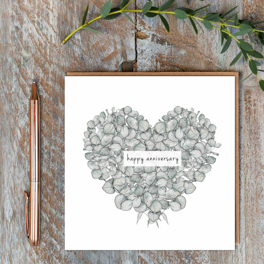 Happy Anniversary Card (Cello-Free)