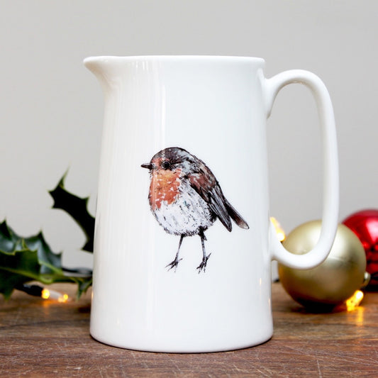 Robin Pint Jug in a Gift Box