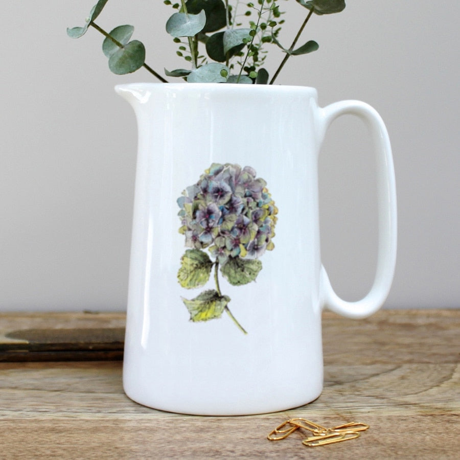 Hydrangea Pint Jug in a Gift Box