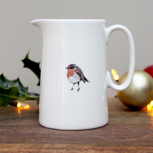Robin Half Pint Jug in Gift Box