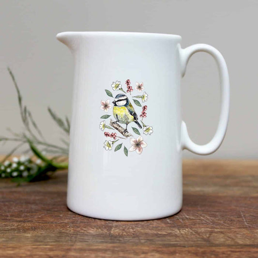 Garden Birds Half Pint Jug in Gift Box