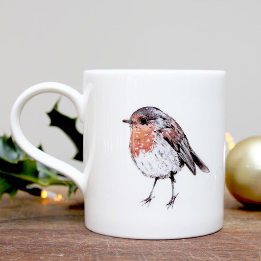 Robin Mug in a Gift Box