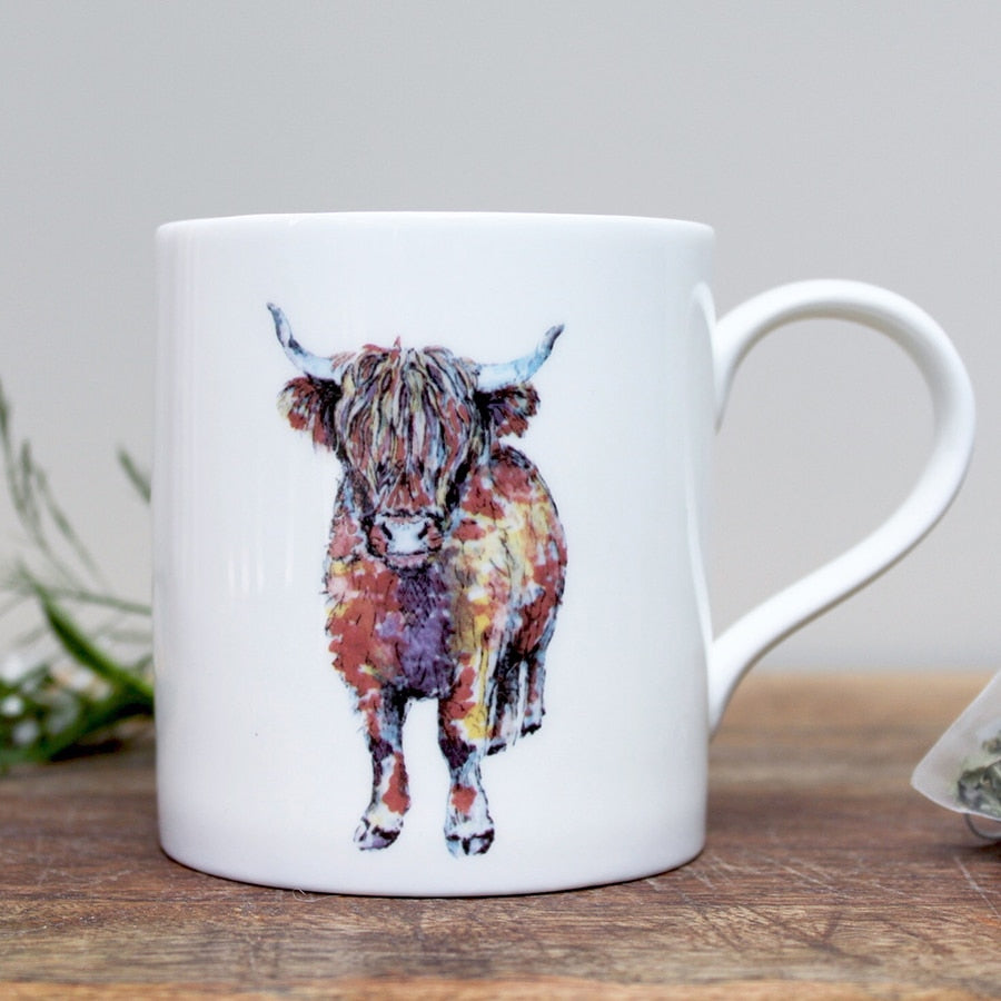Highland Cow Mug in a Gift Box (available for dispatch from July 2026)
