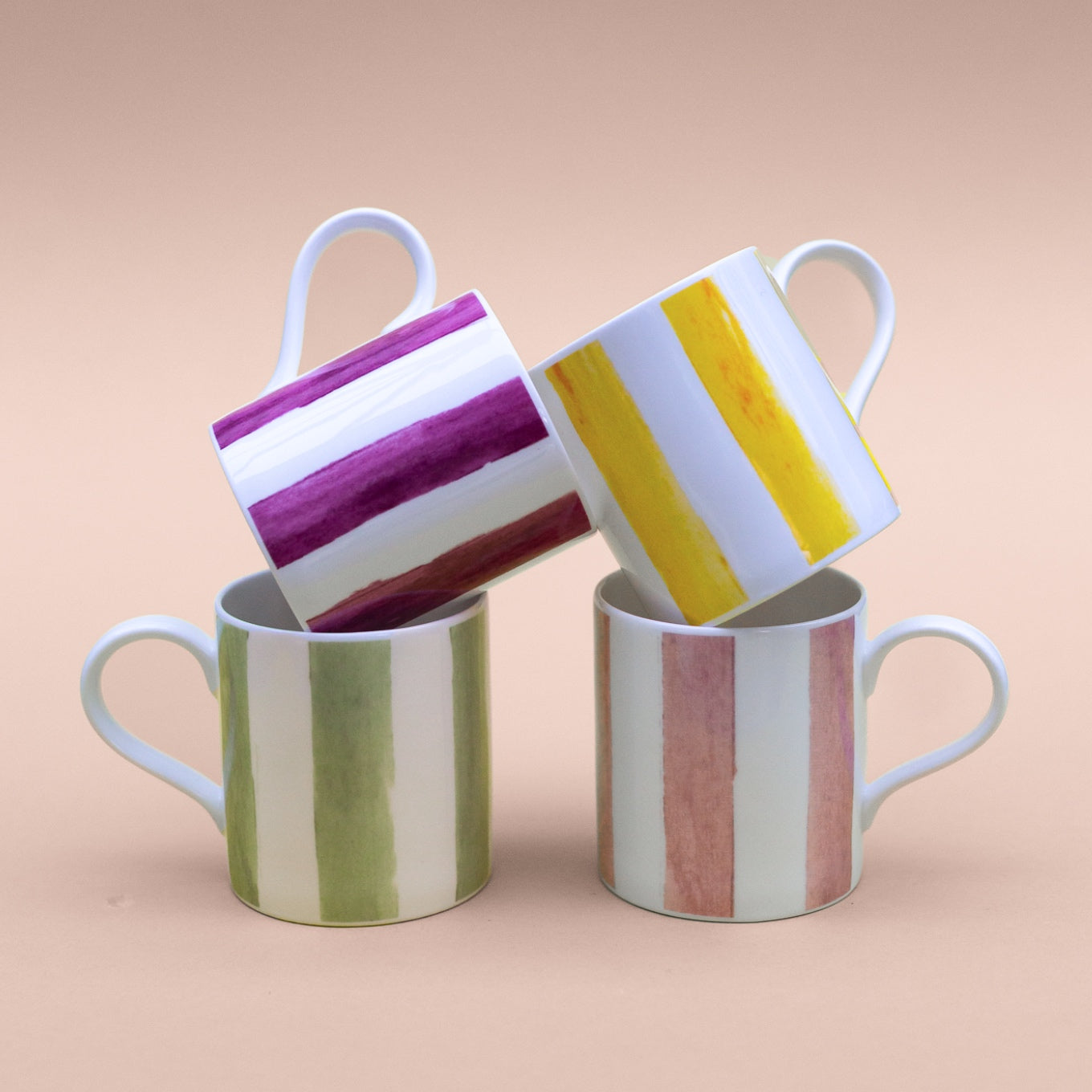 NEW! Lemon (Stripes) Mug