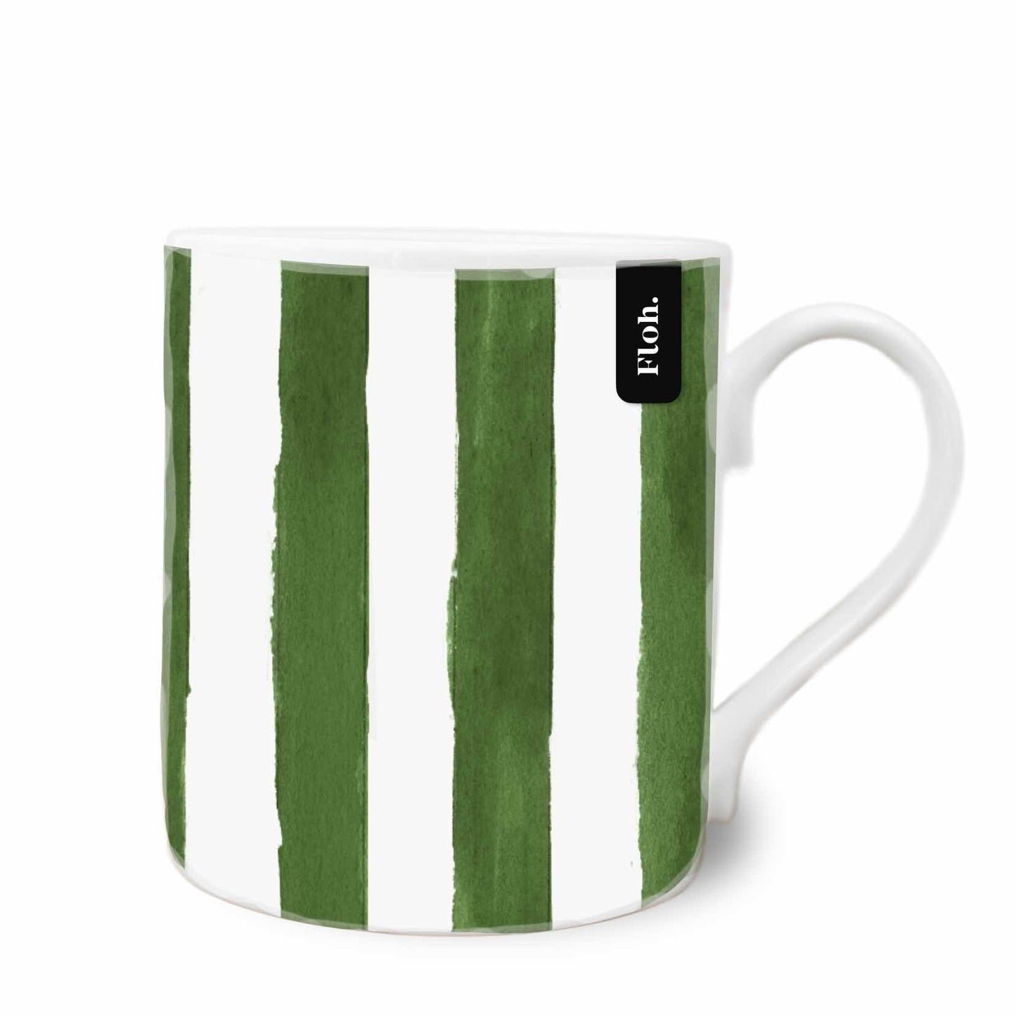 NEW! Forest Green (Stripes) Mug (available for dispatch from August 2026)