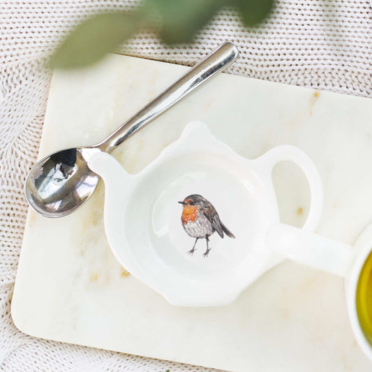 Robin Tea Tidy in a Gift Box