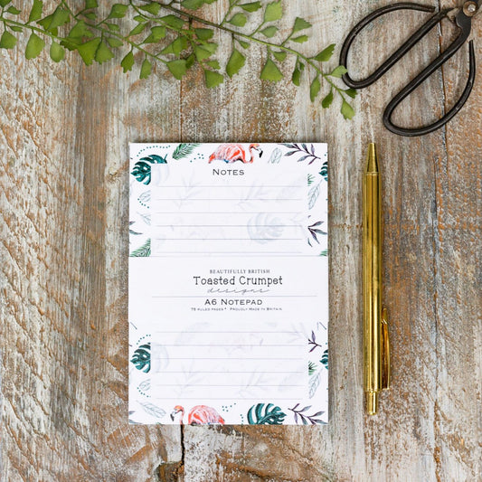 Flamingo A6 Jotter Notepad