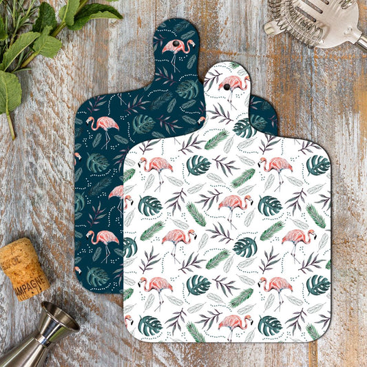 Flamingo Mini Double Sided Chopping Board