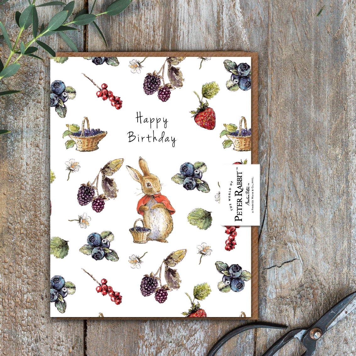 Happy Birthday (Flopsy) Card (Cello-Free)
