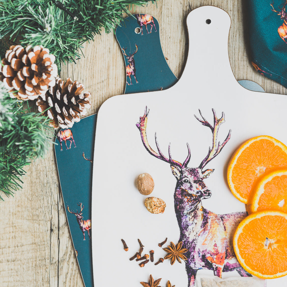 Stag Large Double Sided Chopping Board