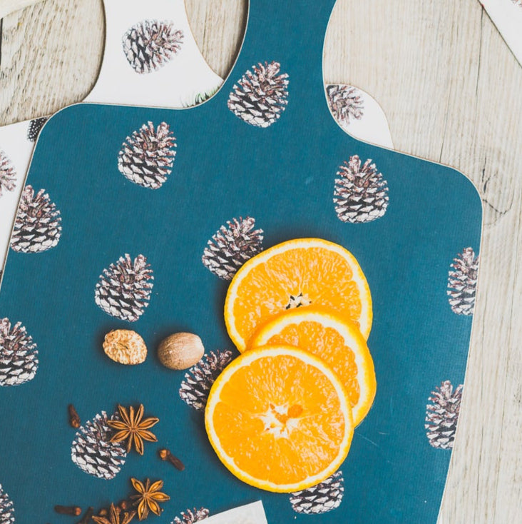Pine Cone Large Double Sided Chopping Board