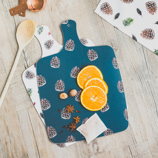 Pine Cone Large Double Sided Chopping Board