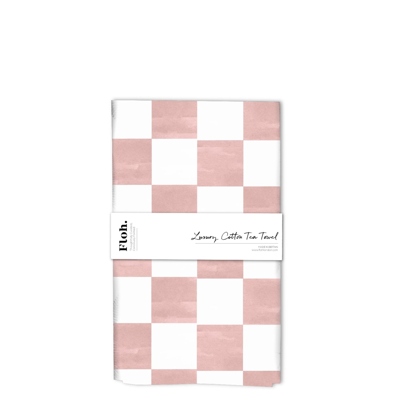 NEW! Paloma (Checkerboard) Tea Towel (available for dispatch from Jan 2026)