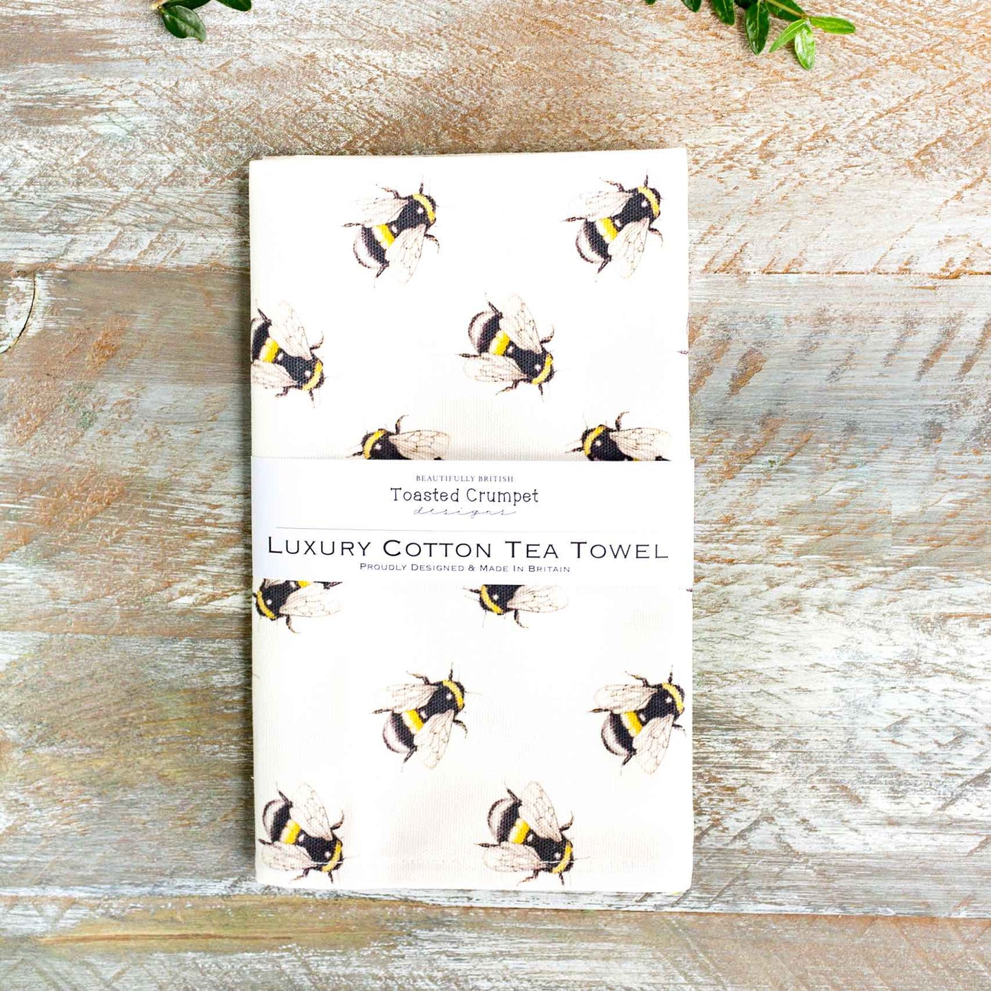 Bee (Pure) Tea Towel