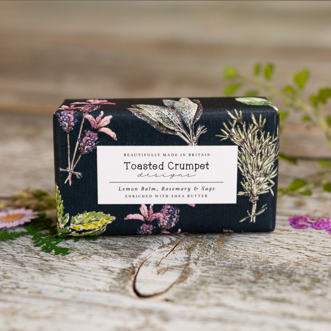 Lemon Balm, Rosemary & Sage Soap