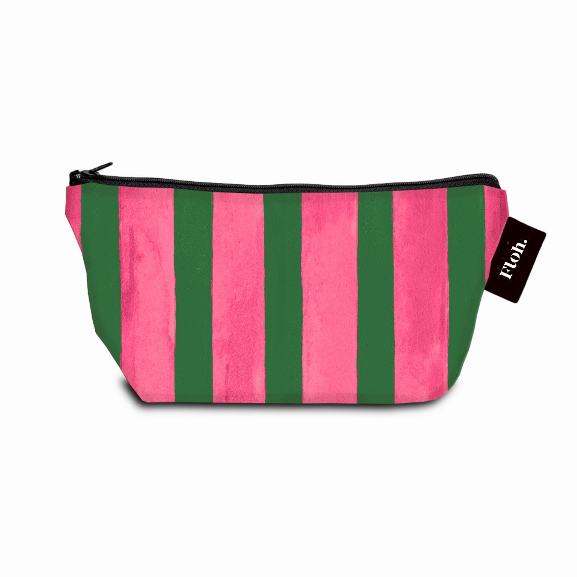 NEW! Watermelon & Kiwi (Stripes) Makeup Bag (available for dispatch from January 2027)