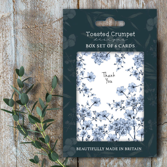 NEW! Thank You (Chateau) Set of 6 Cards
