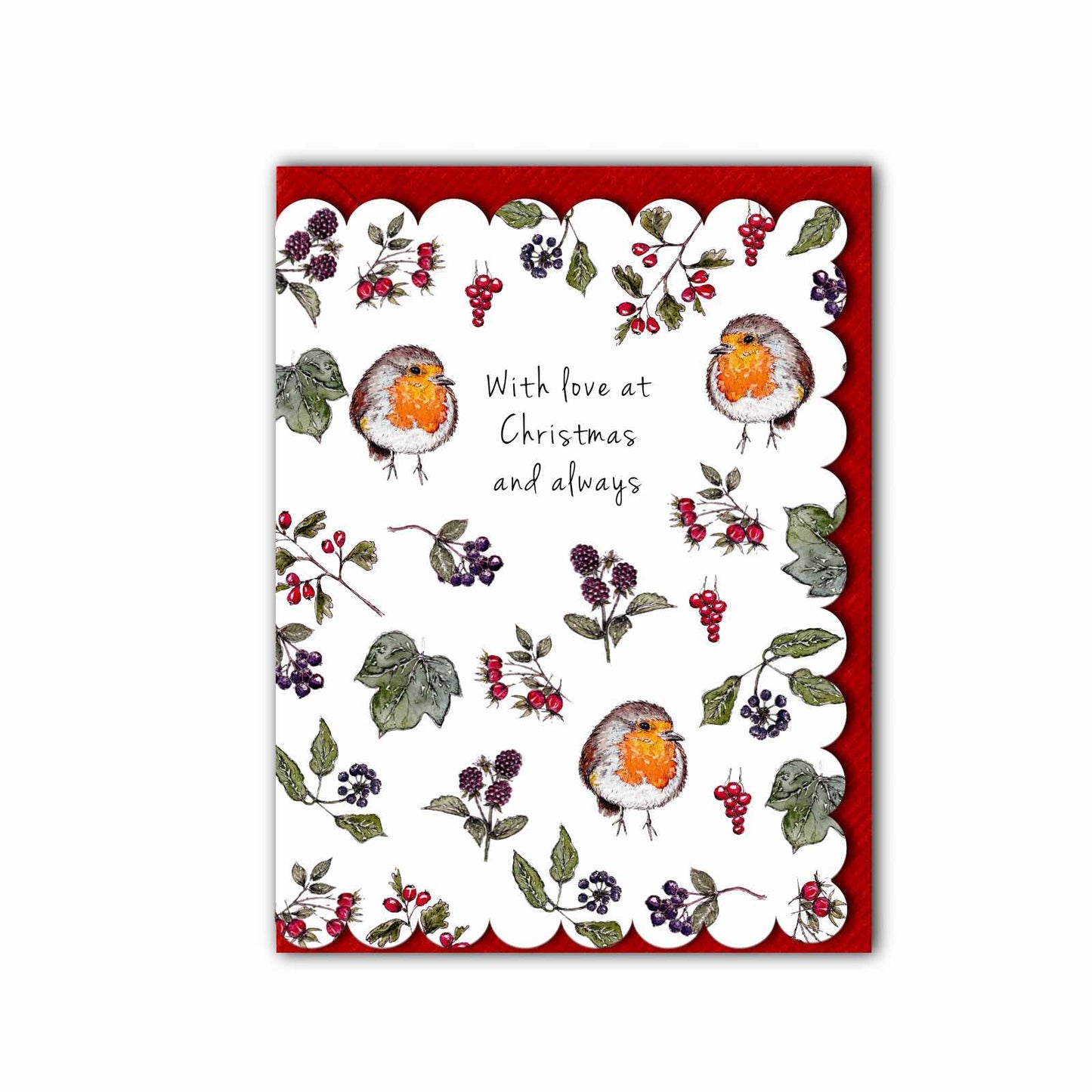 NEW! Love at Christmas & Always (Pure) Card (Cello-Free) (available for dispatch from August 2026)
