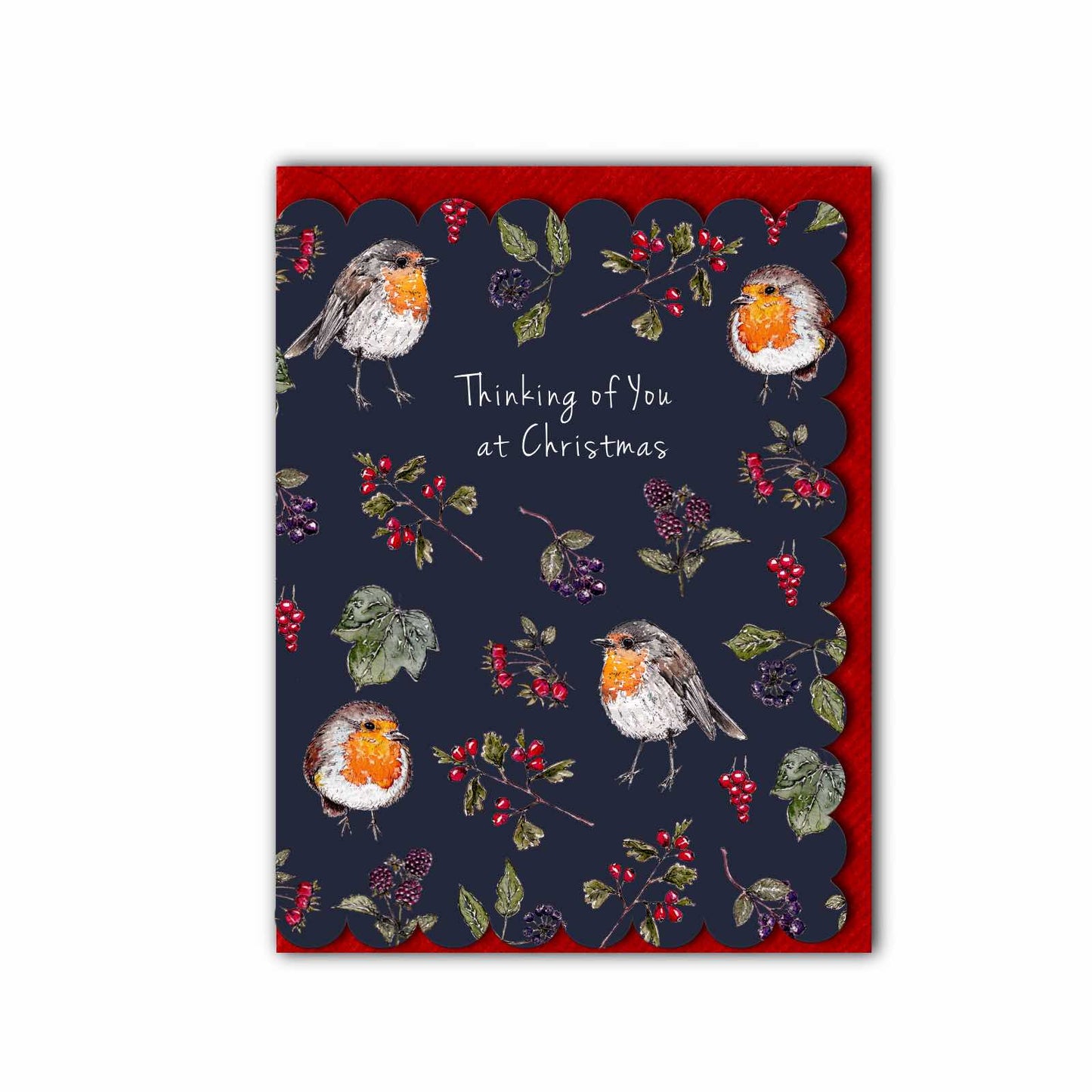 NEW! Thinking of You (Noir) Card (Cello-Free) (available for dispatch from August 2026)