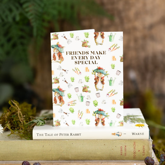 Friends Make Every Day Special (Benjamin Bunny) Card (Cello-Free)