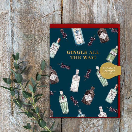 Gingle All The Way! Card (Cello-Free)