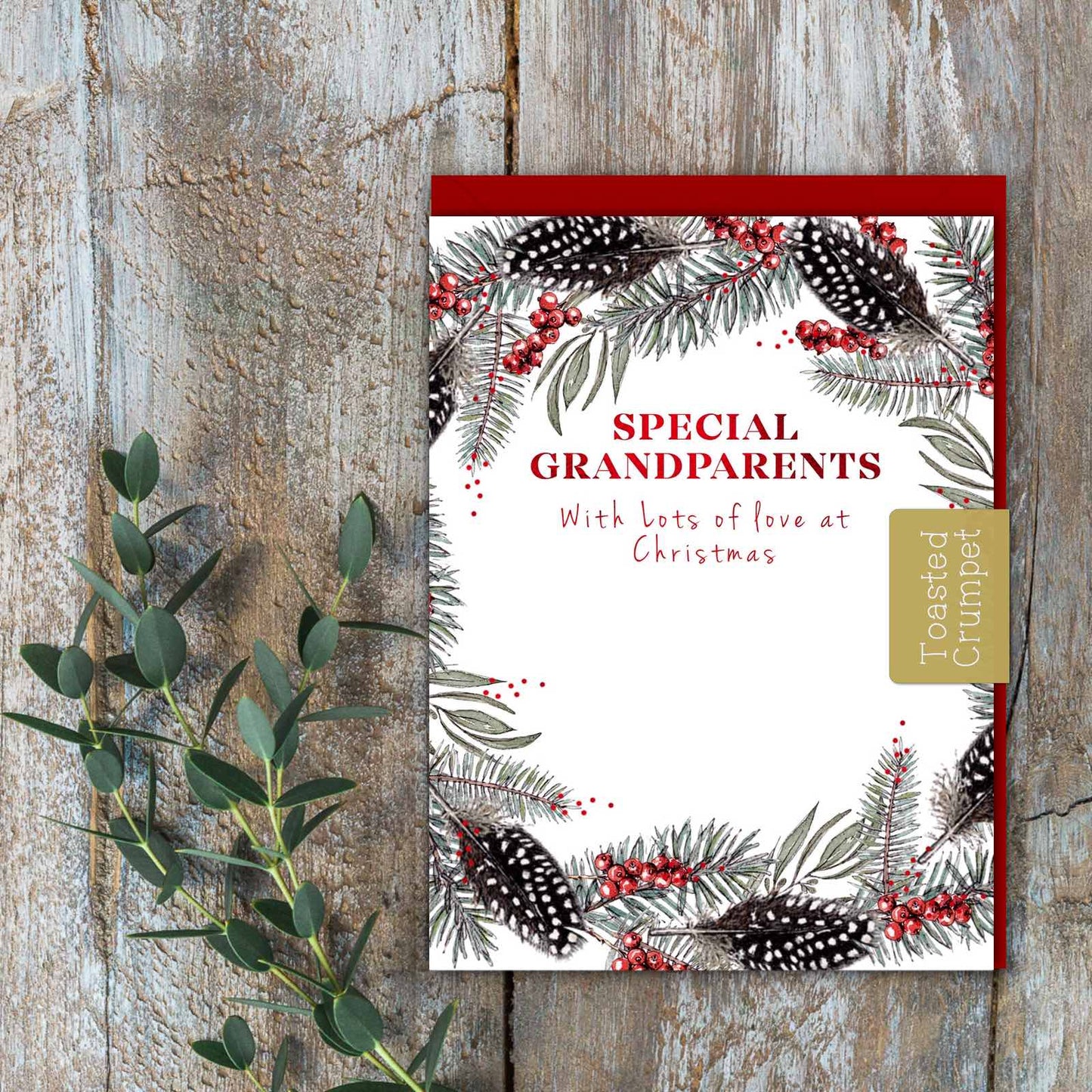 Special Grandparents (Foliage Pure) Card (Cello-Free)