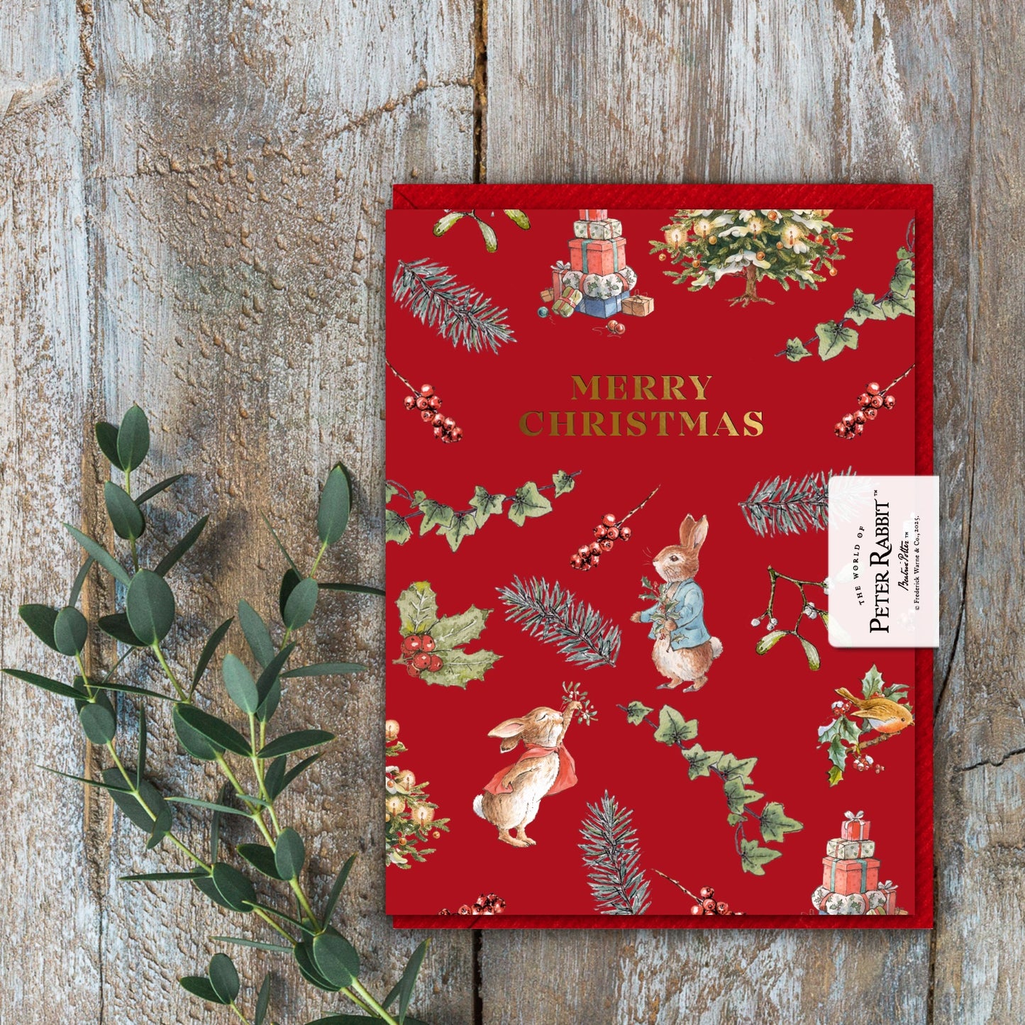 Merry Christmas Card (Cello-Free) (available for dispatch from August 2025)