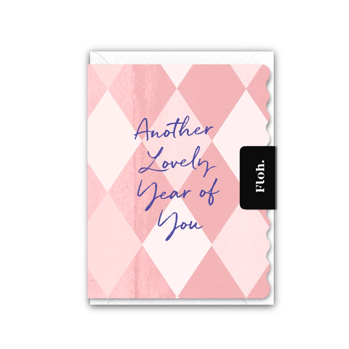 NEW! Another lovely Year of You (Harlequin) Card (Cello-Free) (available for dispatch from July 2026)